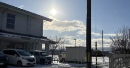 【第一コミュニティセンター隣で、２世帯住宅を手掛けています】