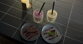 夜カフェ